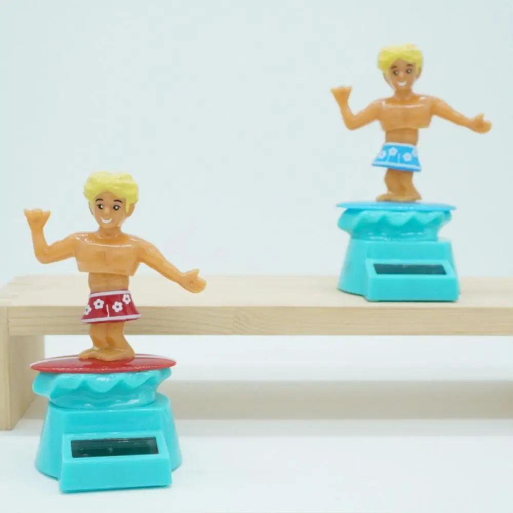 New Surfing Boy Bobblehead - Fun Car Dashboard Decor with Motion Effect, Cute Cartoon Gift for Beach Lovers