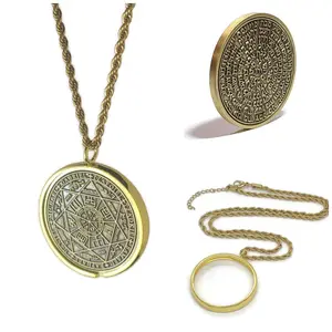 Seal of the Seven Archangels Necklace – 72 Names of God – 1FitAll Bezel