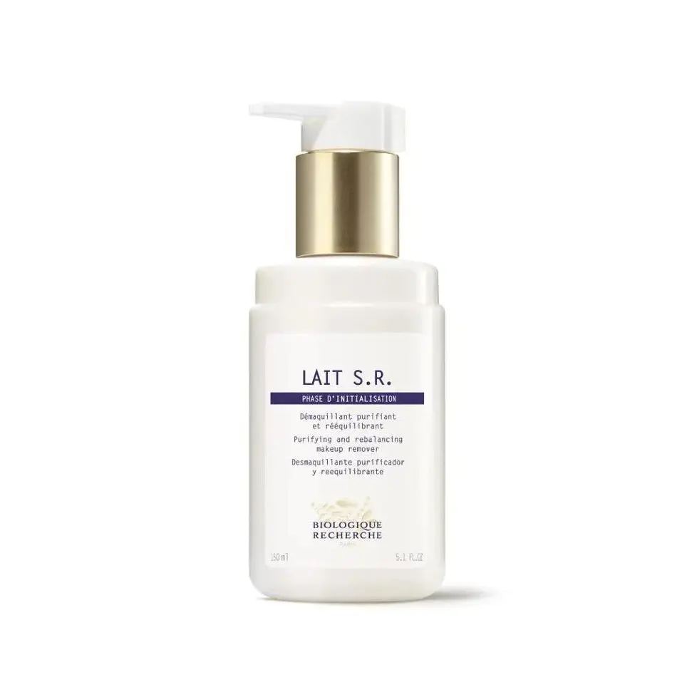 Biologique Recherche Lait S.R. Purifying Cleansing Milk for Oily & Acne-Prone Skin - Sebum-Regulating, Gently Cleanses, Balances & Clarifies