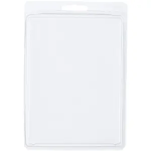 Collecting Warehouse Clear Plastic Clamshell Package / Storage Container, 6" H x 4.5" W x 0.5" D