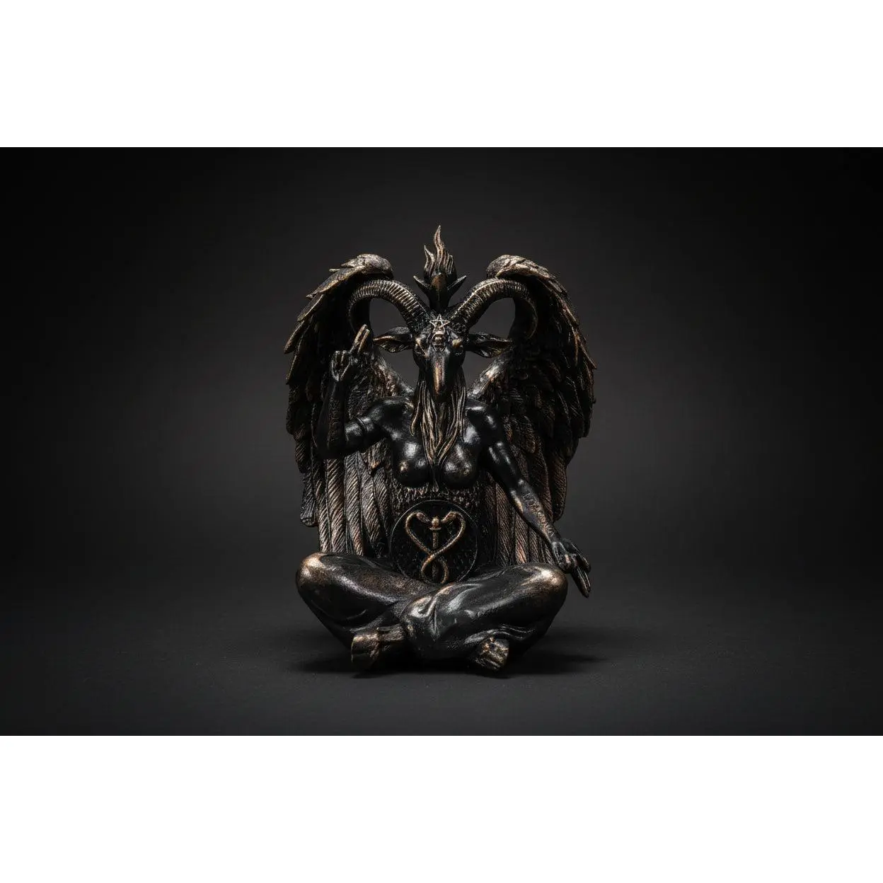 Mini Baphomet Statue – Occult Icon in Cold Resin Decor Heaven Mini Baphomet Statue – Occult Icon in Cold Resin Decor Heaven