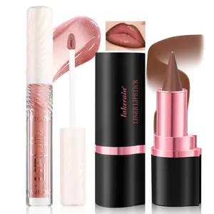 Gradient Lip Liner & Gloss Set – Long-Lasting Nude Lips