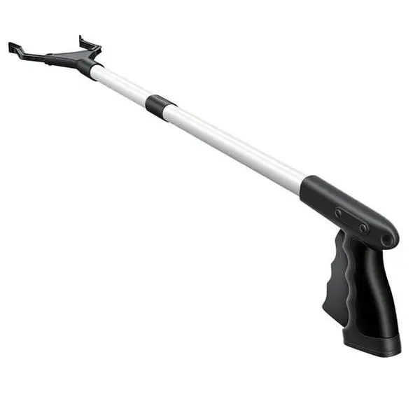 32" Foldable Lightweight Grabber Reaching Tool, Elderly Assist Pick-Up Tool, Garden Trash Claw Litter Picker for Outdoor Cleaning