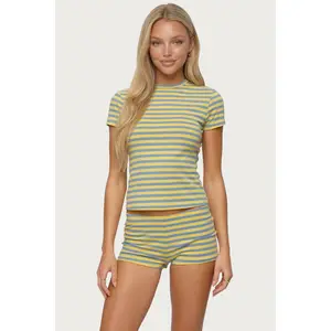 Isara Striped Shorts