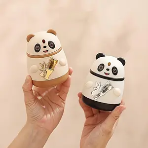 [Automatic Toothpick Dispenser] Panda Press-to-Pop-Up Toothpick Holder, Stylish Home Toothpick Box, Creative Toothpick Jar, Toothpick Container