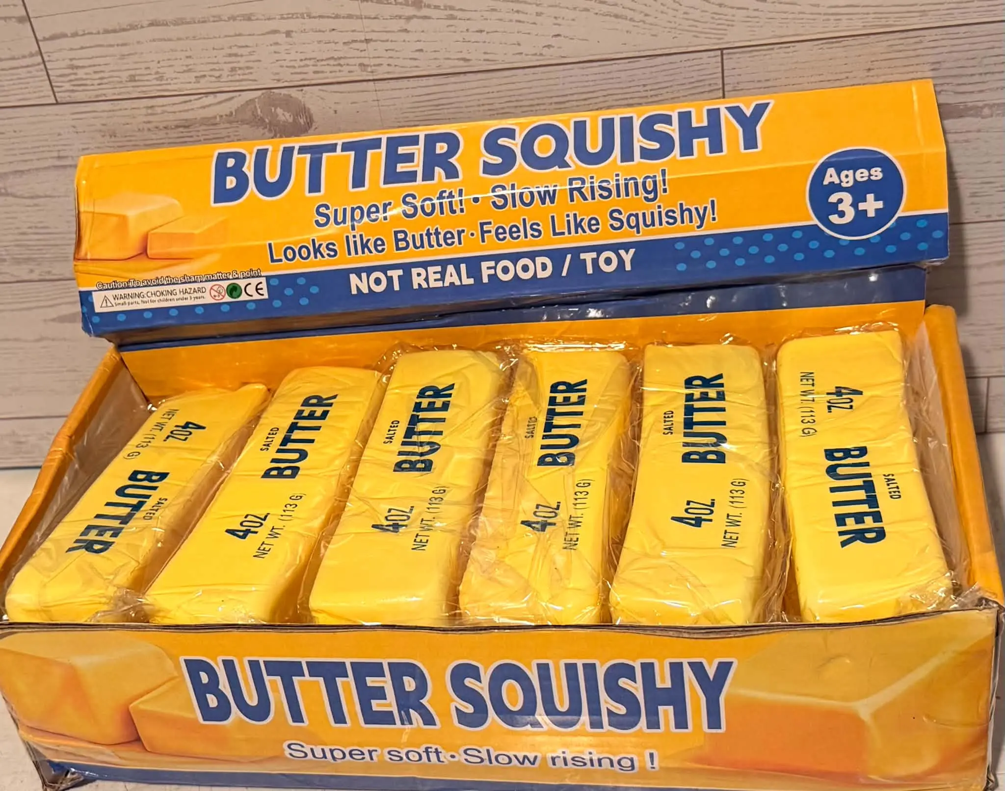 Butter Squishy, Stress Relief Classic Novelty Toy for Hobbies Collection