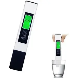 All-New 4 in 1 Tds Meter Digital Water Tester - Accurate and Reliable TDS EC & Temp(°C,°F) Meter - 0-9999ppm - Professional Testing for Drinking Water, RO/DI System, Aquariums etc