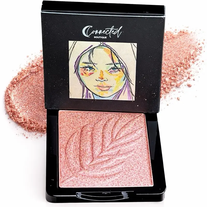 Connected Makeup - Facial Hilighter Contour Eyeshadow Bright Cosmetic in Versatile Shades for Defined Contour and Subtle to Bold Looks