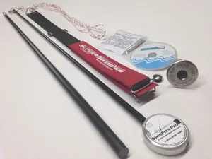 212 MAIN Super Swim 91190t 2-Part Pole Swimming Tether System - Stainless Steel In-Deck Base, Swim Spa & Pool Aquatic Fitness Resistance Trainer