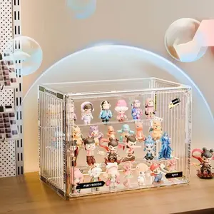 Acrylic Transparent Blind Box Display Case, Large Size, Ideal for Collectibles, Durable Material, Perfect for Gift Presentation