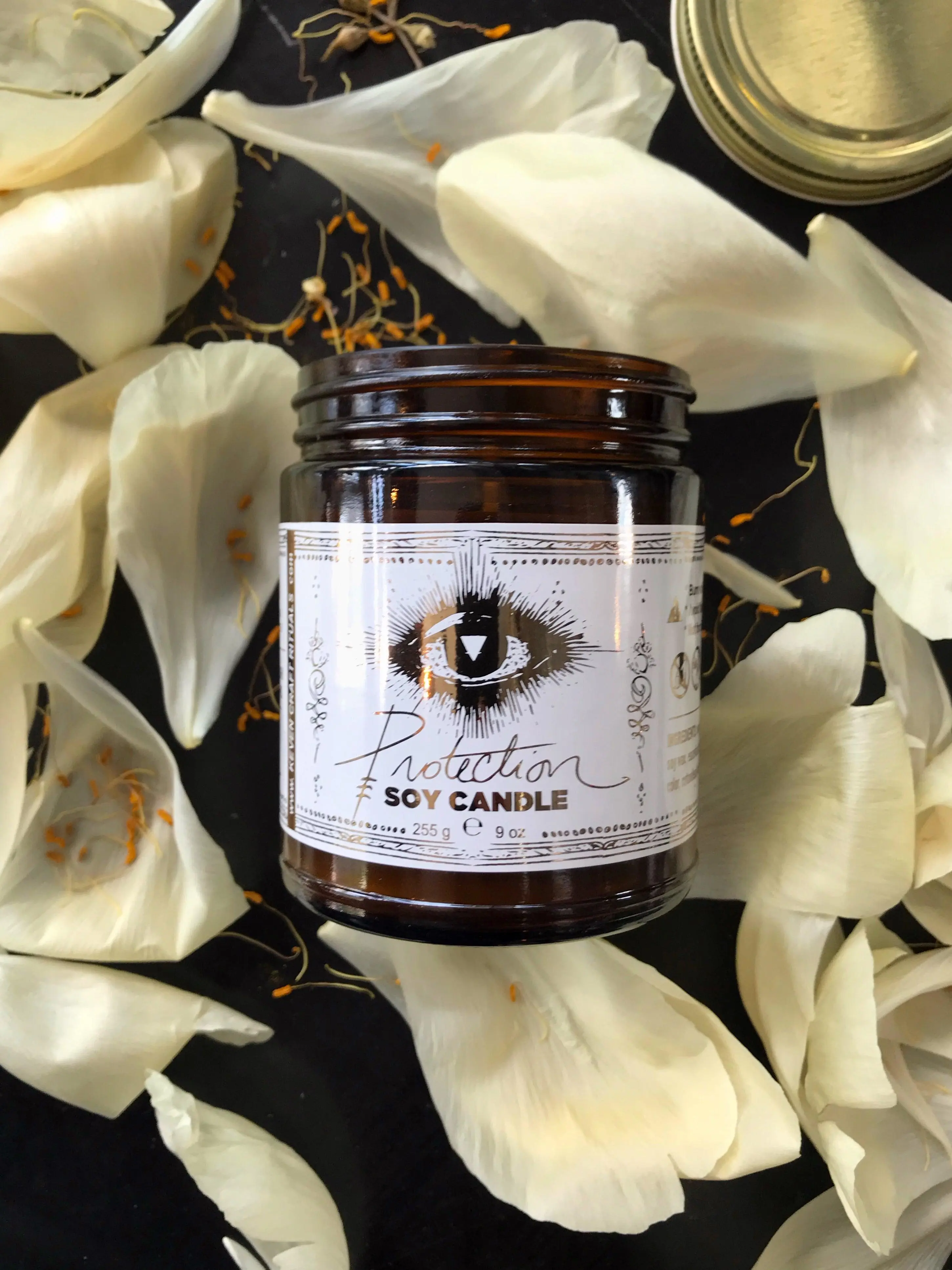 Protection Candle, Vegan Soy