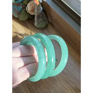 Green Aventurine Bangle