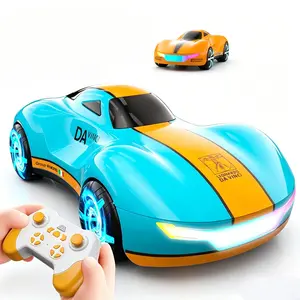 4WD 2.4GHz Gesture & Remote Control Stunt Car for Kids - with Lights, Mist, Music, 360° Spinning, Autopilot Drift, Cool Birthday/Christmas Gift for Boys & Girls