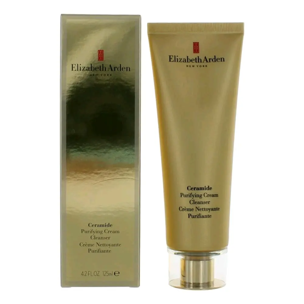 Ceramide by Elizabeth Arden, 4.2 oz Purifying Cream Cleanser Facial Daily Skin Repair Facial Cleansing Facial Wash