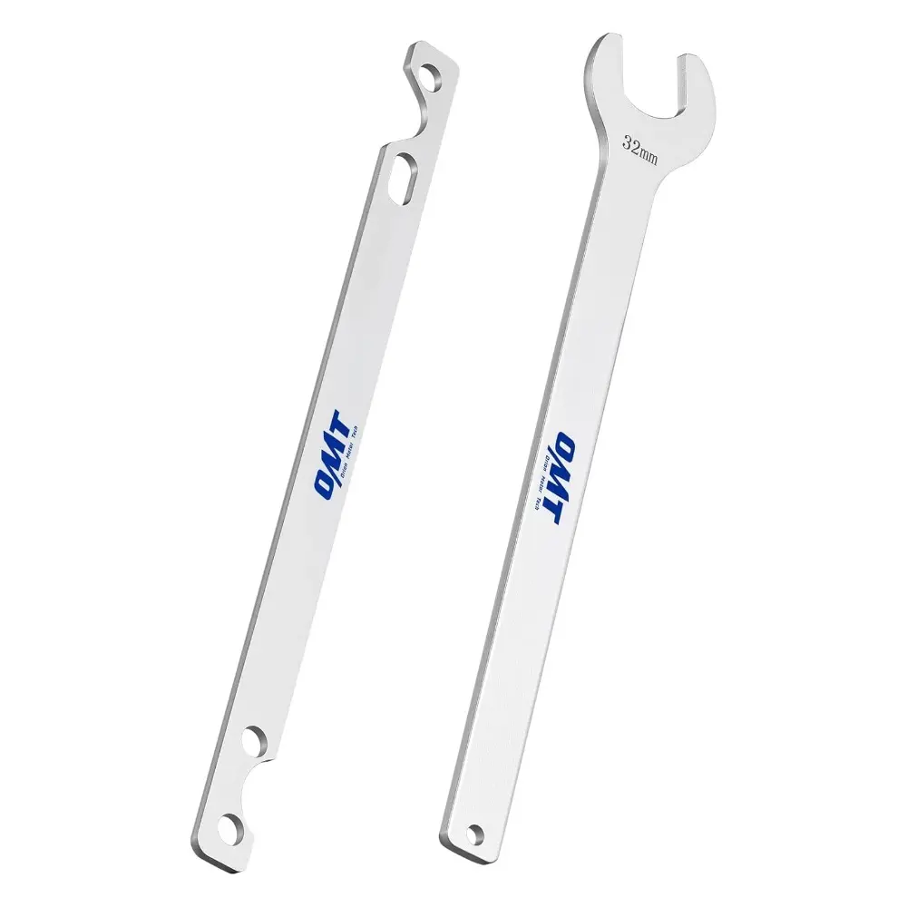 Orion Motor Tech Fan Clutch Wrench Set with 32mm Nut and Water Pump Pulley Holder for BMW E34 E36 E39 E46 E90, 2pc, Silver Car Repair Tools Car Inspection Tools, truck stuff,tools gadgets, Limited Time Deal