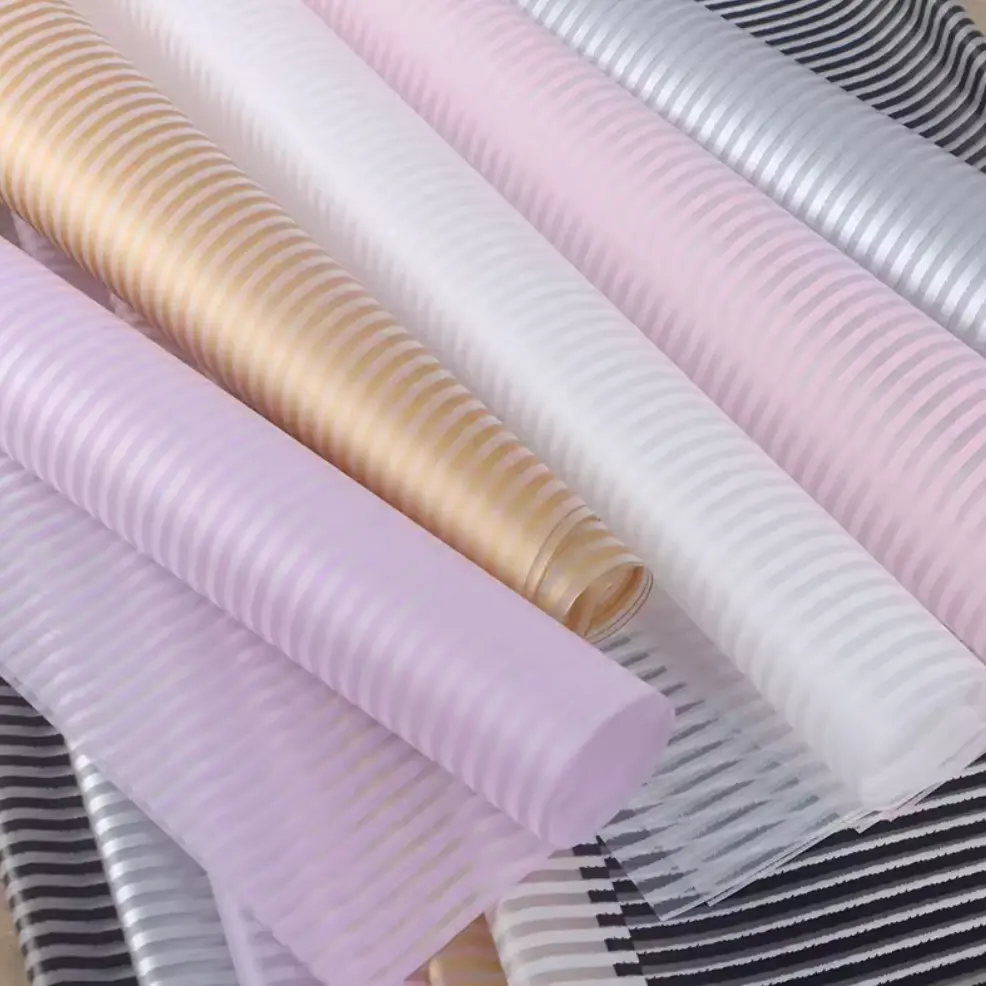 Translucent Vertical Stripes Wrapping Paper Translucent Vertical Stripes Wrapping Paper