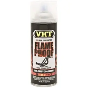 Krylon SP115 11 oz VHT Flame Proof Coating Paint Can, Satin Clear