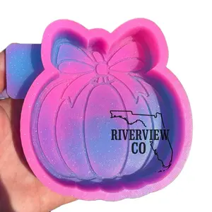 Riverview Co cute pumpkin with bow car freshie mold