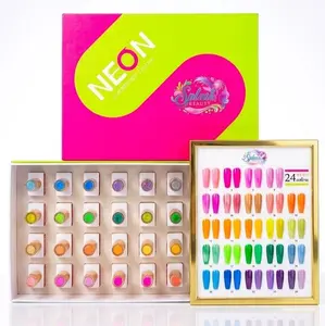 Neon Fluorescent Gel Nail Polish, Manicure Bottle for Handmade Nails Painted Art