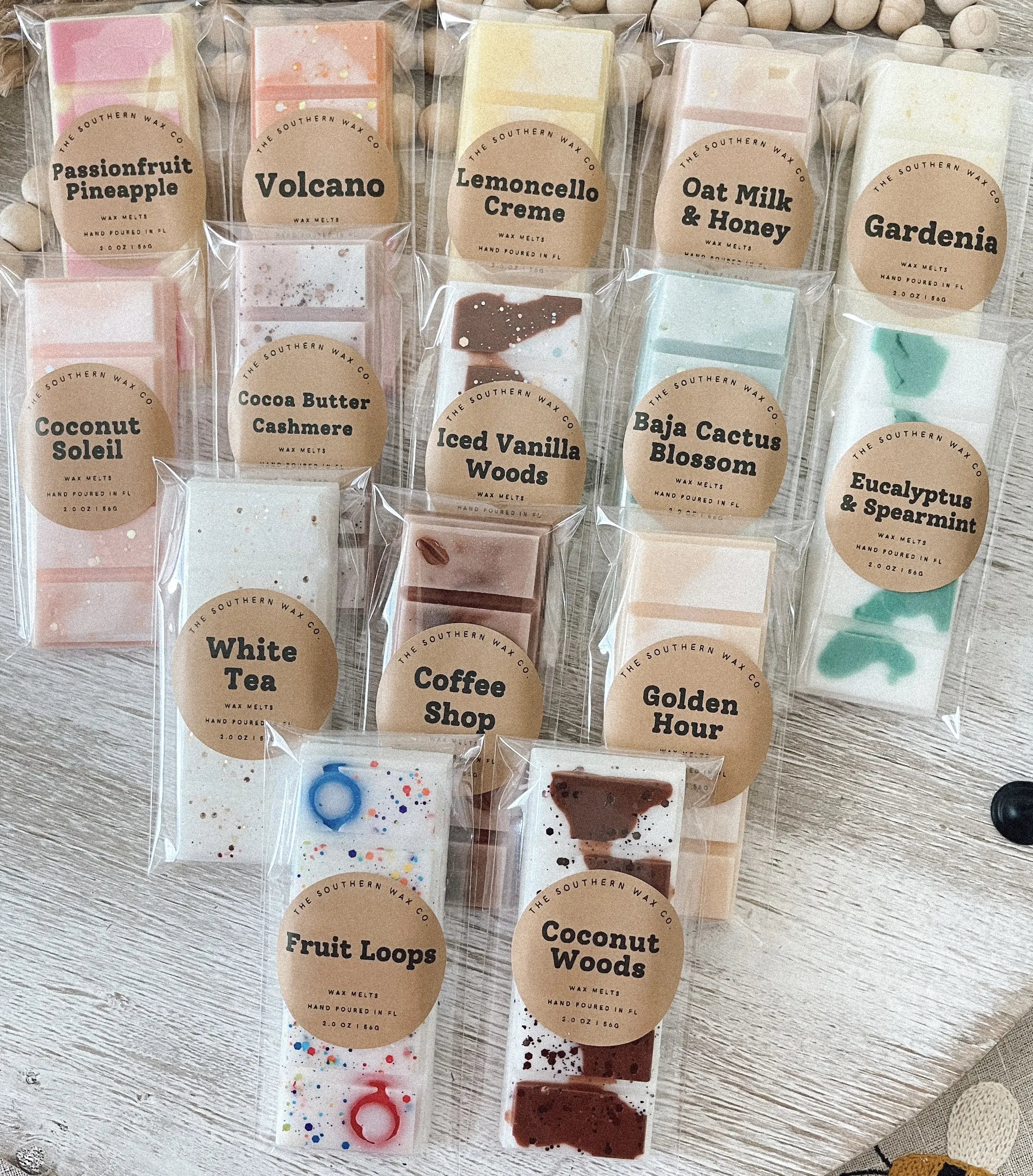 2oz Snap Bar Luxury Wax Melts - 30+ Scents
