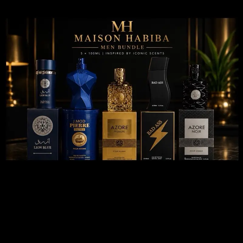 Men’s Bundle – 5 Premium Inspired Fragrances 1-6