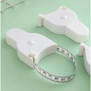 Automatic high-precision body measuring tape, fitness tape measure, used for measuring waist circumference, hip circumference, arm circumference, leg circumference, and abdominal circumference, as well as for measuring the size of clothing and pants