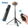 Oroms 67 In Portable Selfie Stick Tripod with Wireless Remote, 1-Click Open, Mobile Phone Compatibility, Vlogging Gear for Phone Videography, Smartphone Camera Accessory