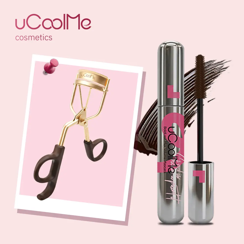 Brown color-Bold Lash Mascara & Eyelash Curler