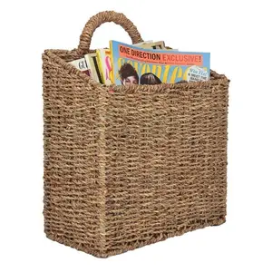 Woven Hanging Wall Mounted Basket - Large