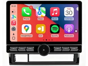 Car Stereo Radio for Toyota Tacoma 2005-2015, Android 13 Wireless CarPlay Android Auto, 10 Inch Head Unit HD Screen, QLED/Bluetooth/SWC/GPS/AM/FM/RDS/Wifi/1080P Backup Camera (Tacoma-2005-MI)(4+64))