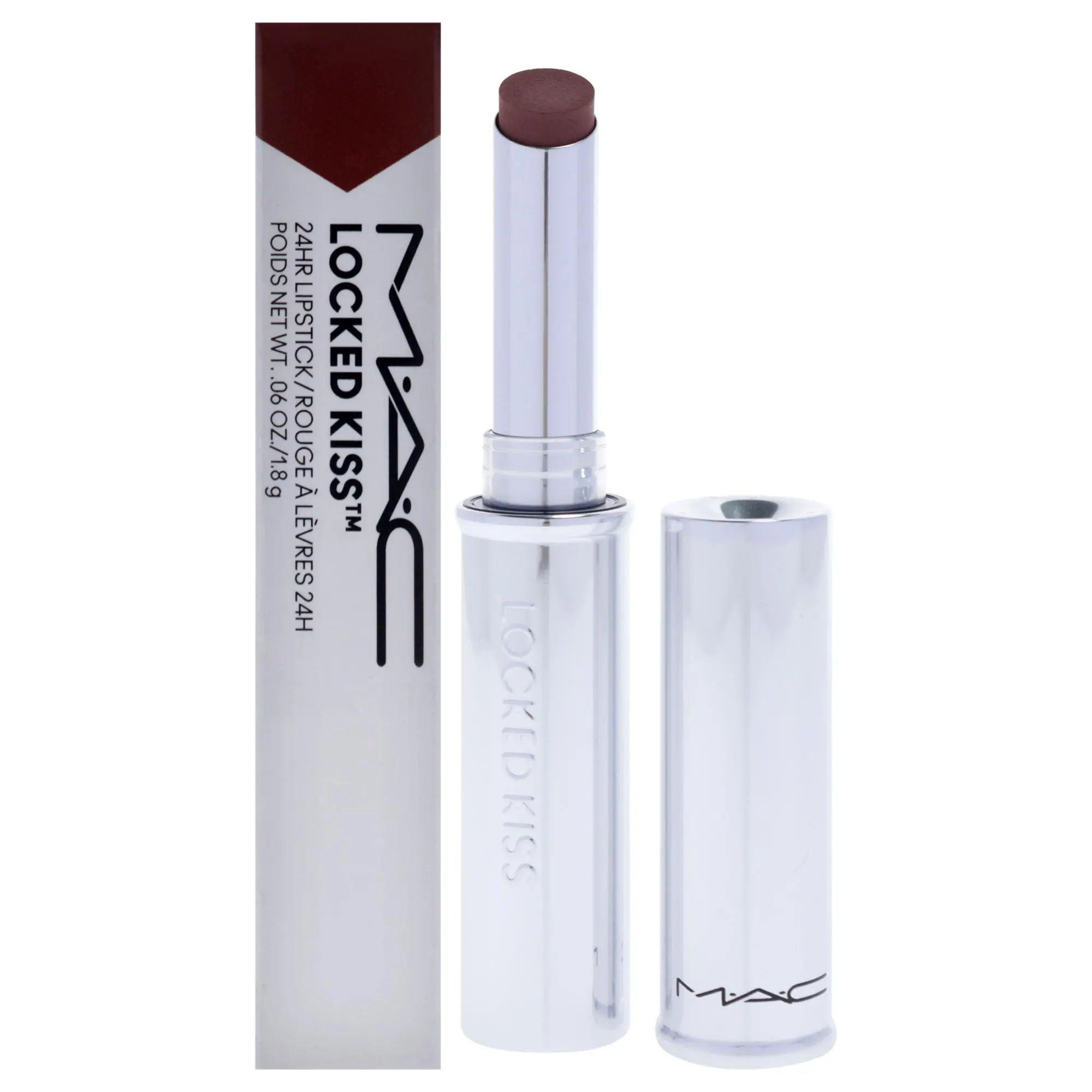 Locked Kiss 24HR Lipstick - 65 Posh by MAC for Women - 0.06 oz Lipstick