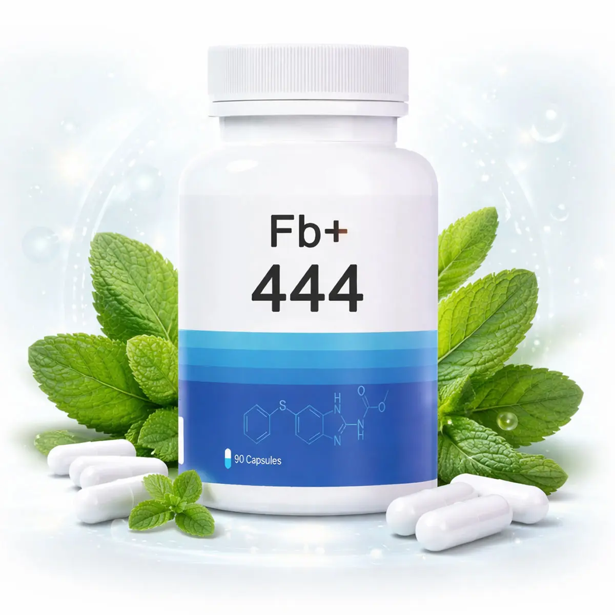FB-444 Healthcare Dietary Supplement - 90 Capsules with Vitamin E, Antioxidant for Cellular Protection & Nutritional Support