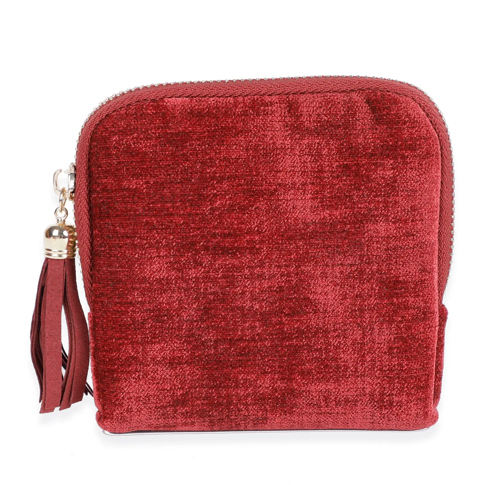 Wine Red Compact Storage Bag