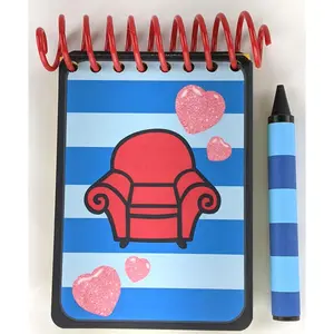 Handcrafted Blue stripes Notebook -LOVE DAY
