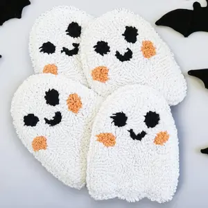 Sip-Sip Hooray Design Ghost Mug Rug, Coasters Tableware Placemat