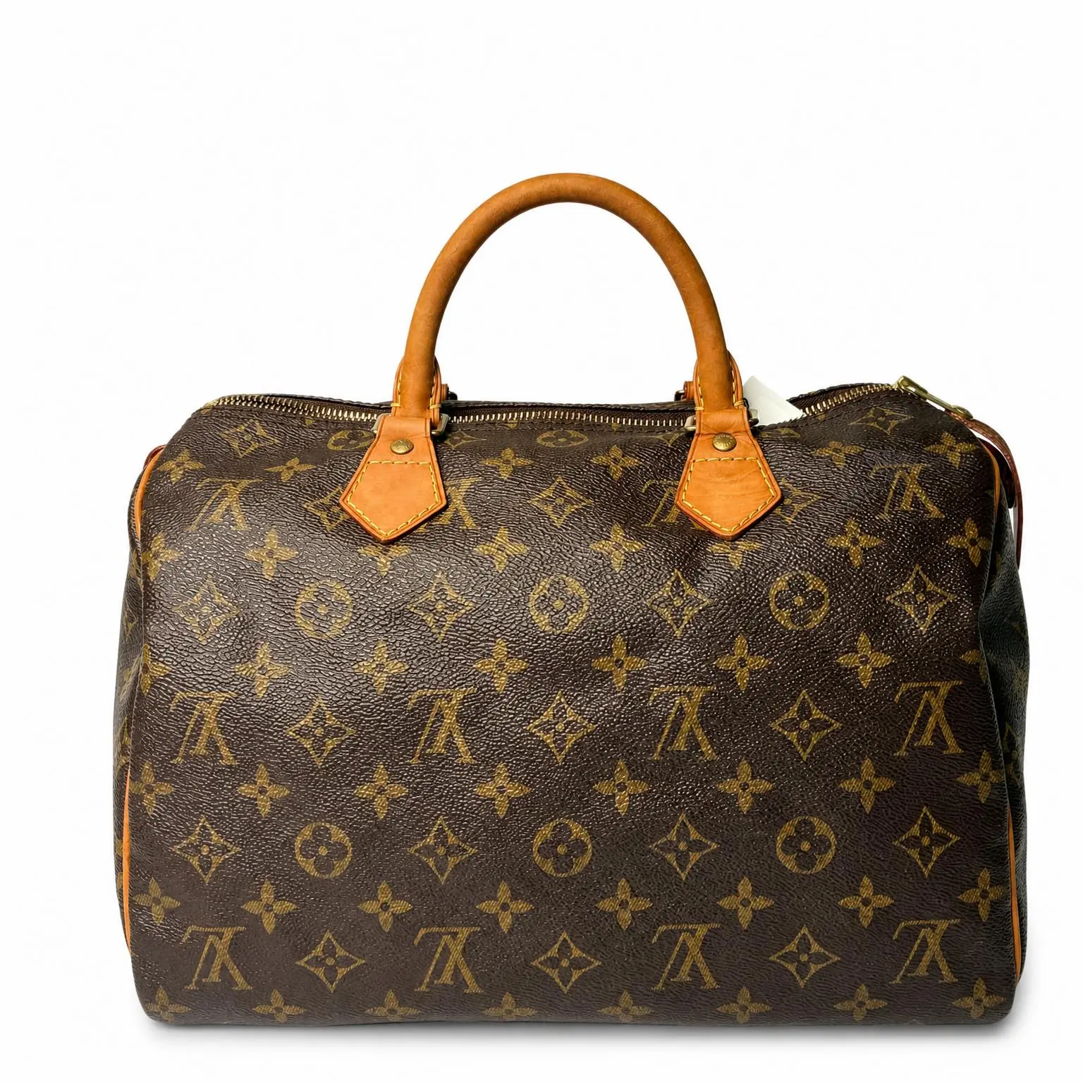 Pre-owned Louis Vuitton X Top Handle Bags Monogram Canvas Speedy 30 Bag brown M2607131859R