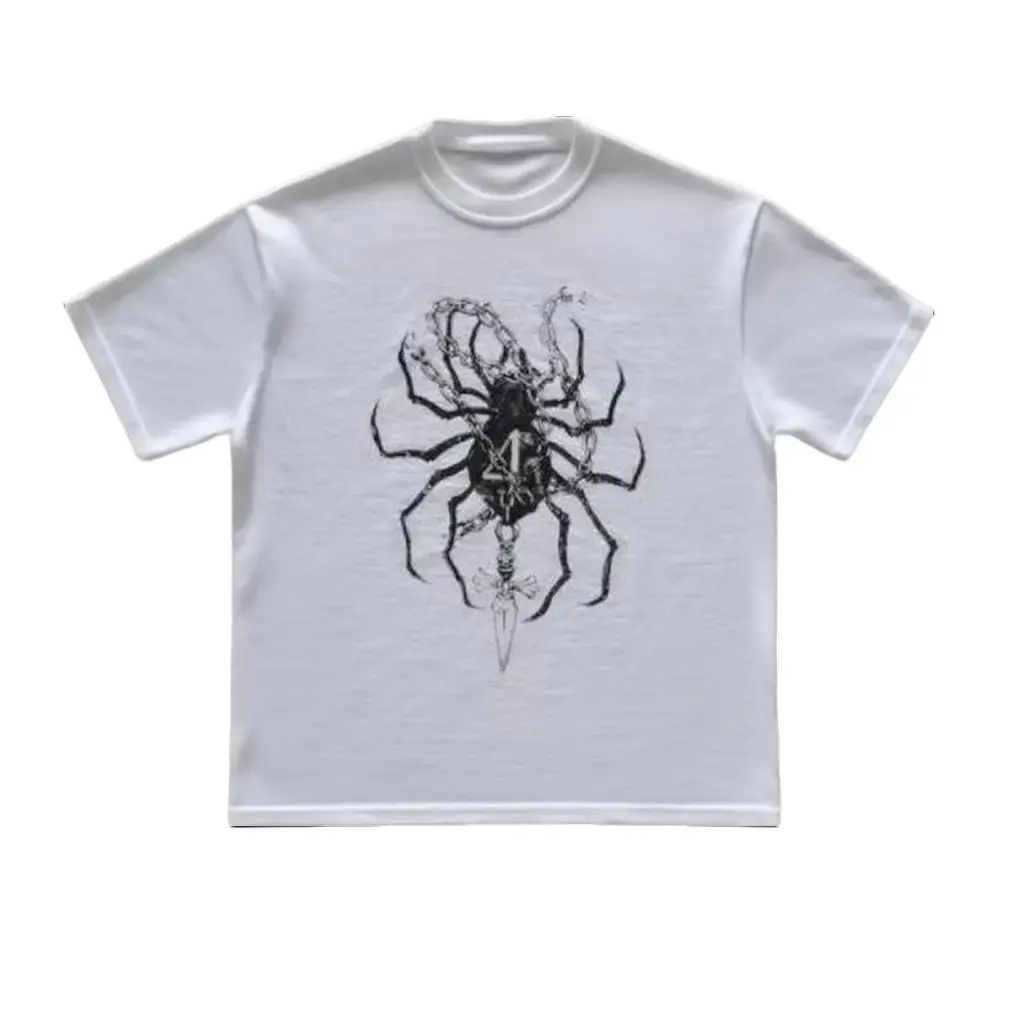 Y2k Phantom Troupe T-Shirt, Vintage Graphic Tees Gothic Grunge Y2k Emo Scene Amity Affliction Style Clothes Men Women Streetwear summerwins,summerwins