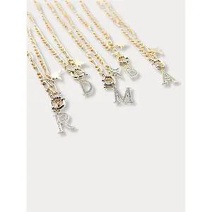 Initial Letter Necklace-V