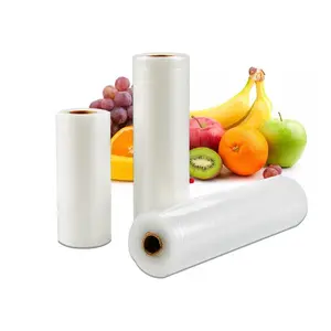 Vacuum Food Storage Bag Roll, 1 Roll Clear Food Storage Bag, Food Storage Container for Home Kitchen, Kitchen Accessories