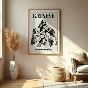 KATSEYE Art Print Global Girl Group Poster