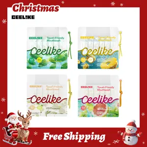 【Live only】Ceelike Mouthwash Set – Four Flavors, Powerful Antibacterial Care, Long-Lasting Freshness, Natural Formula, Travel-Friendly