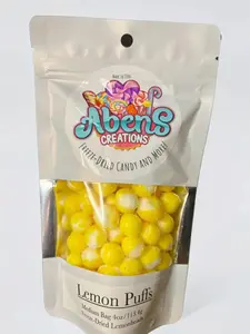 Lemon Puffs Freeze Dried Candy