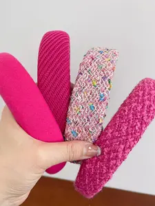 Solid Color Sponge Headband, Soft Hair Hoop for Women & Girls, Fashion Hair Accessories for Party, Daily Clothing Decor