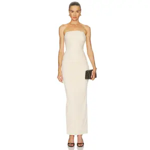 Nakedvice The Evelyn Dress in Vanilla