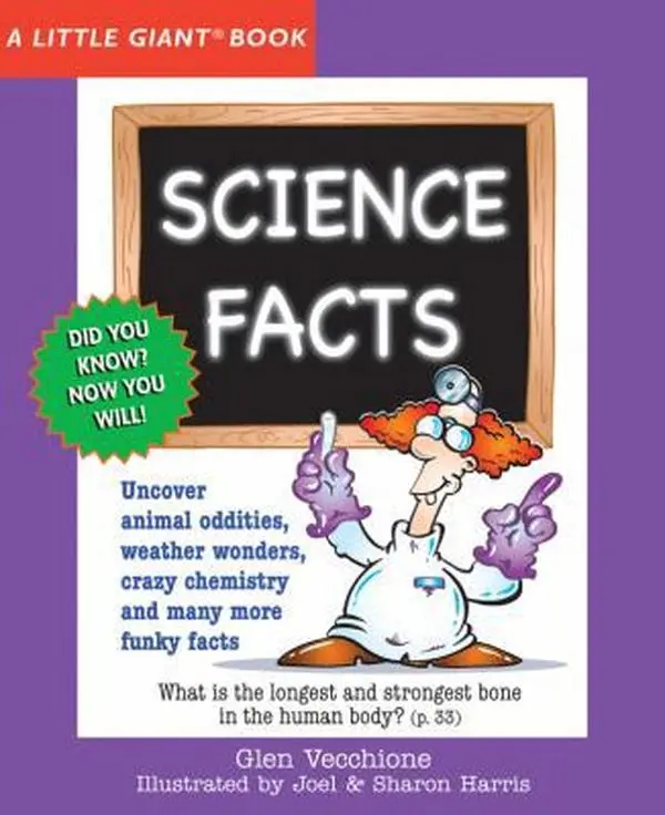 Used A Little Giant® Book: Science Facts - Glen Vecchione (Paperback, English) - Educational School Supply for Computers-Related Learning, Exploring Earth, Swimming Pools Science, Fascinating Animal Oddities