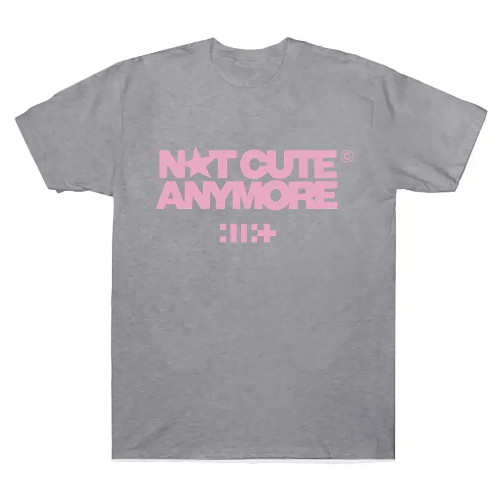 ILLIT NOT CUTE ANYMORE pop up Tシャツ M ILLIT Not Cute Anymore Album T Shirts ILLIT Girl Band T-shirt