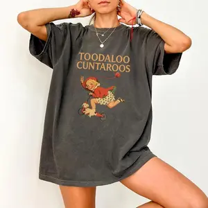 [ Sale Up To 40%] Comfort Colors Vintage Graphic Tee: Toodaloo Cuntaroo Retro Humor Shirt