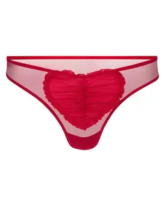 Lovey Tanga Dark Red Panty