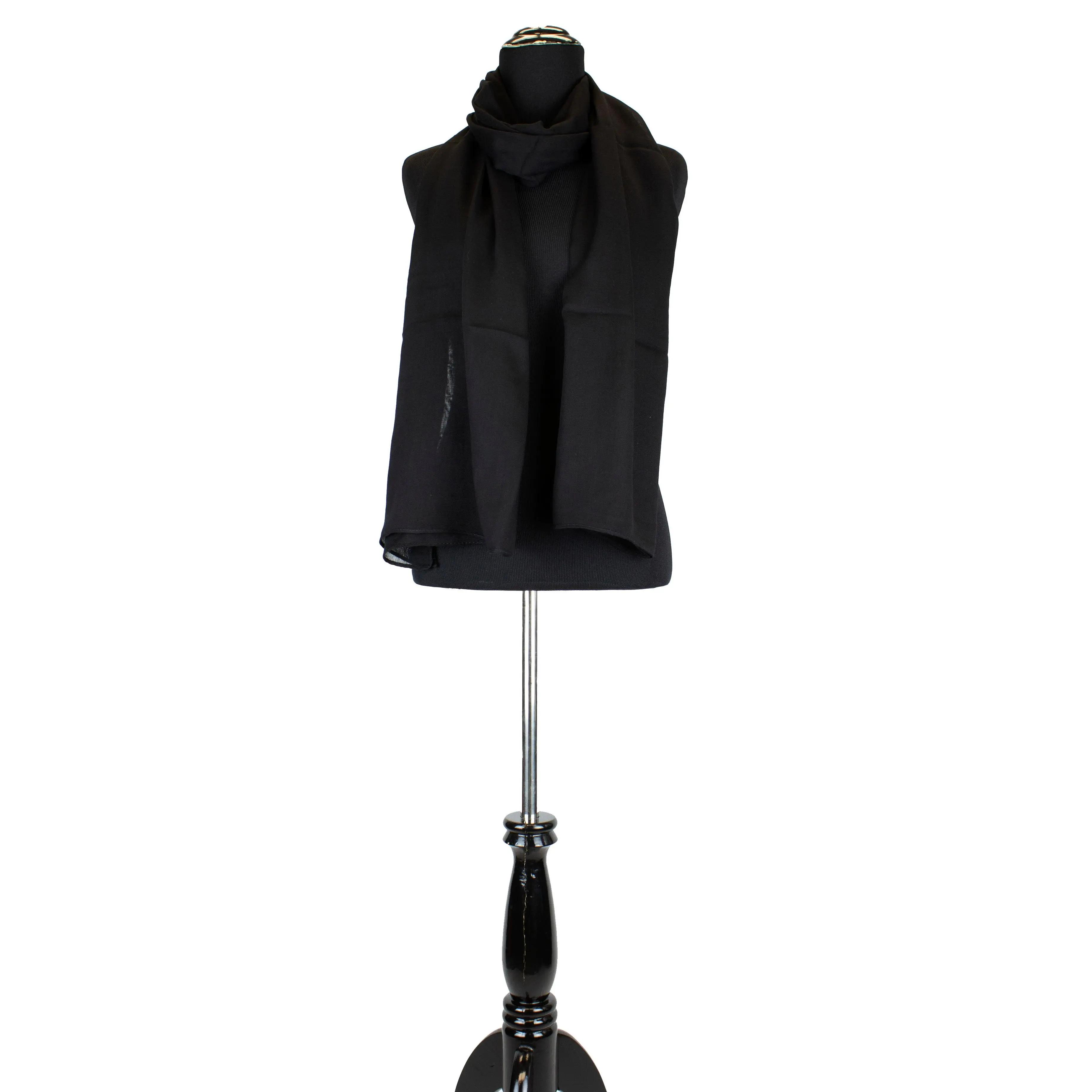 Yingxiu Love (Rayon/Cotton) Solid Color Hijabs (180cm×130cm)red classic long scarf wrap scarve scarf one piece Breathable Everyday Use