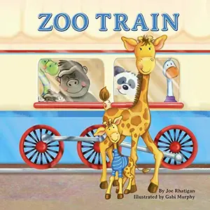 USED-Zoo Train - Little Hippo Books - Children's Padded Board Book by Joe Rhatigan (Unknown)